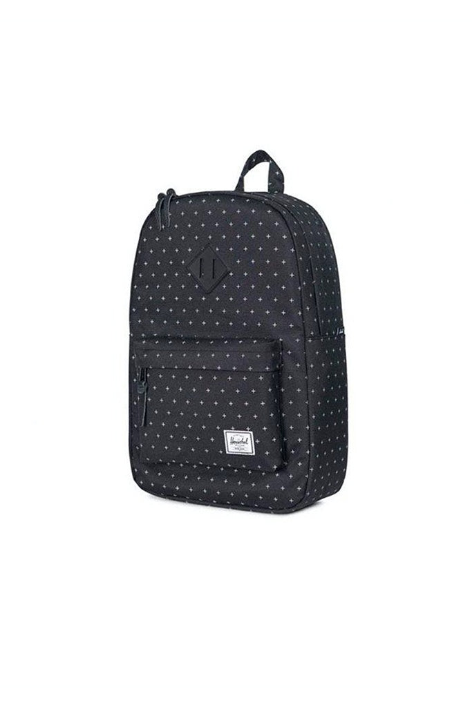 Herschel Heritage Mid Volume Black Gridlock