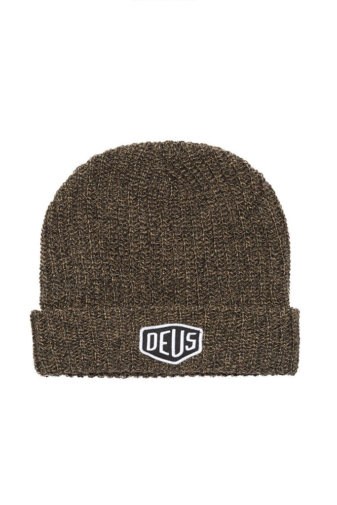 Deus Melange Beanie Gold