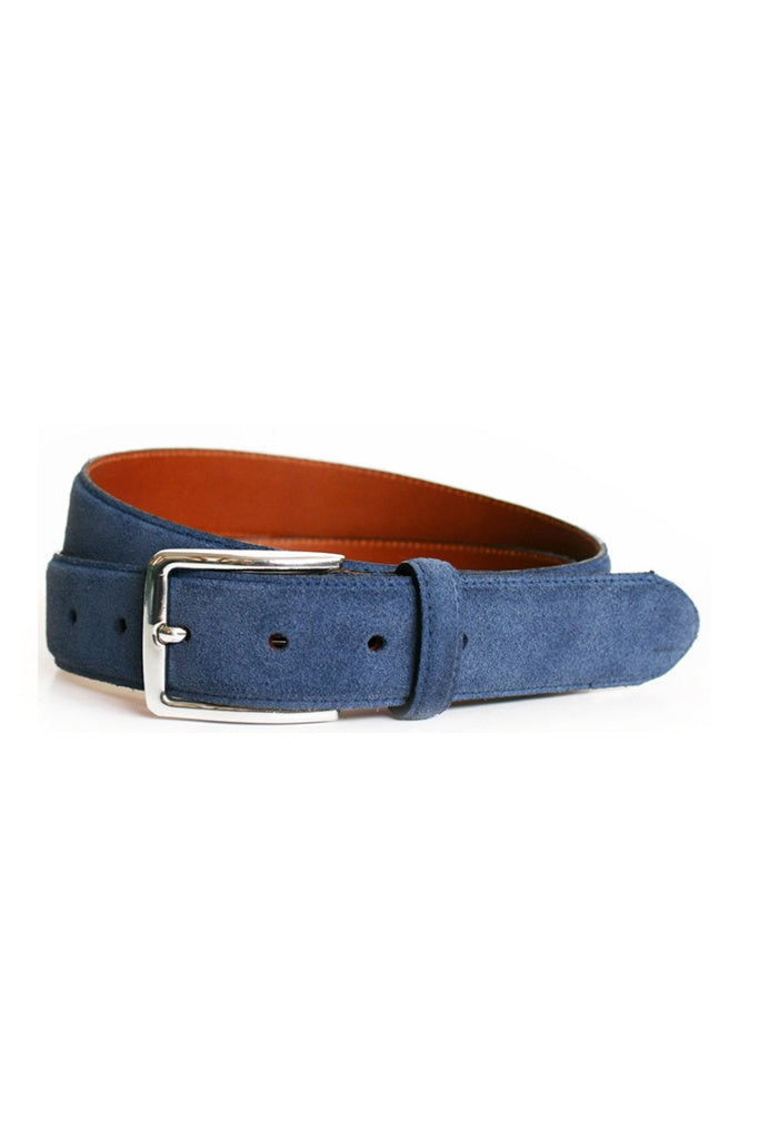 Parisian Nabucco Suede Belt Navy