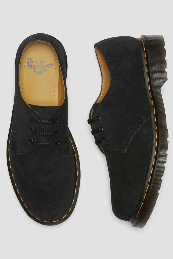 Dr Martens 1461 3 Eye Shoe Black E.H Suede