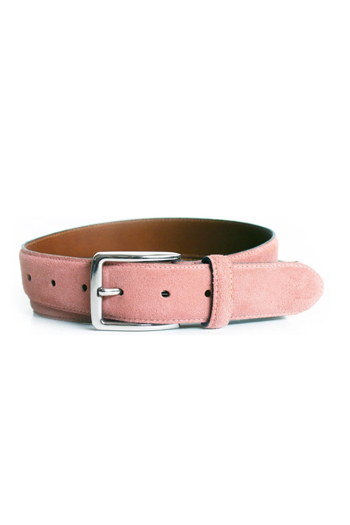 Parisian Nabucco Suede Belt Rose