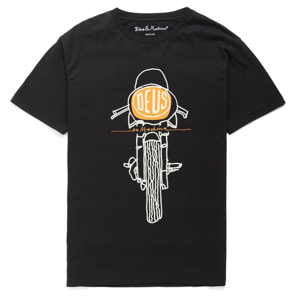 Deus Frontal Matchless Tee Black