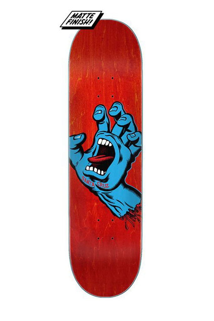 Santa Cruz Screaming Hand Deck 8.&quot;0 x 31.6&#39;&#39;