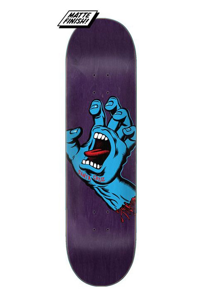 Santa Cruz Screaming Hand Deck 8.375" x 32”